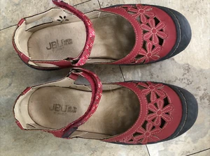 JBU by Jambu rote Mary Jane Damenschuhe "WILD FLOWER" Größe 8,5 - Bild 1 von 8