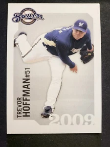 Tarjeta Trevor Hoffman 2009 Milwaukee Brewers Police Two Rivers - Imagen 1 de 2