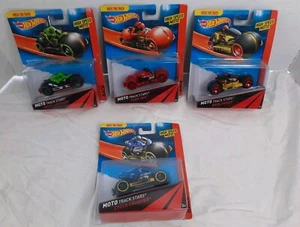 Hot Wheels Moto Track Stars 2013 y motocicletas 2011 (4 en total) *Envío gratuito* - Imagen 1 de 5