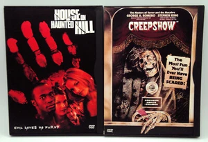 HOUSE ON HAUNTED HILL 1999 CREEPSHOW 1982 DVDs Spooky Halloween Horror Movies - Foto 1 di 7