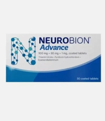 Neurobion Advance 30x tablets Vitamins B1, B6, B12, vitamins B complex UK STOCK