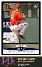 2014 Brandt South Atlantic League #3 Trey Ball Greenville Drive