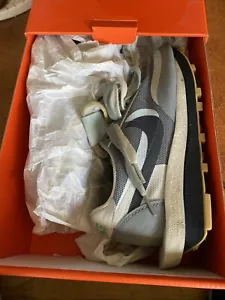 NIKE LD WAFFLE SACAI COLOT KISS OF DEATH 2 GRIGIO FRESCO DH3114-001 taglia 5 - Foto 1 di 15