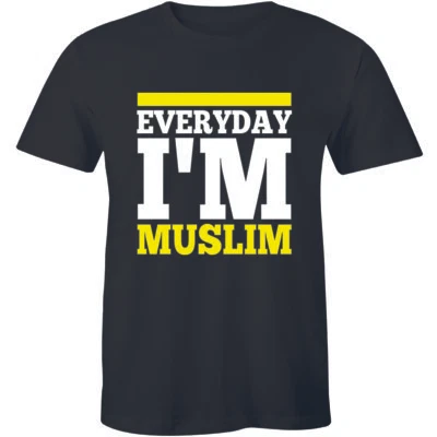 Everyday I'm Muslim - Islam Islamic Religion Turkey Istanbul Allah Men's T-shirt - Image 1 of 4