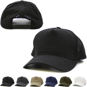 Gorra de béisbol ajustable unisex con corte láser espalda perforada con ropa de moda corte láser - Imagen 1 de 19