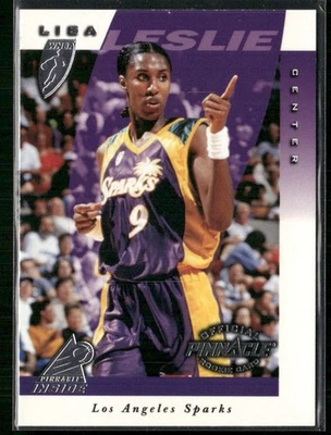 Lisa Leslie 1997 Pinnacle Inside WNBA Rookie RC #1 HOF - Image 1 of 2