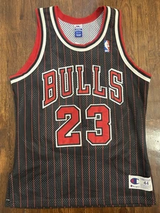 Vintage Authentic Champion Michael Jordan Chicago Bulls Jersey 44 Stitched - Picture 1 of 6
