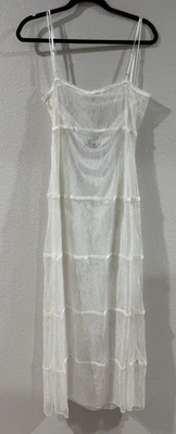 NWT $169 Gianni Bini Bella Lace dress Size 6 lace over lay tiered Caelynn Bell - Image 1 of 4