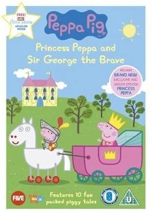 Peppa Pig - Princess Peppa And Sir George The Brav... | DVD | Zustand akzeptabel - Bild 1 von 2