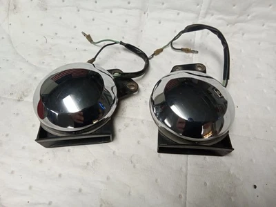 1980 HONDA GOLD WING GL1100 BUZINAS ALTA BAIXA ESQUERDA DIREITA MITSUBA - Imagem 1 de 4