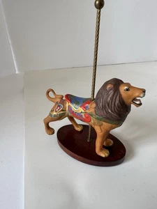 Vintage Lion Franklin Mint Carousel Ceramic Multicolor Figurine Collectible - Picture 1 of 7