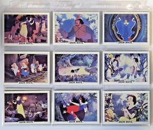 1982 Treat Hobby Disney Snow White Trading Card Series A Set #5 18 Cards - Picture 1 of 4