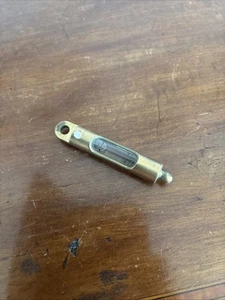 Antique Small Brass Spirit Level - Picture 1 of 8