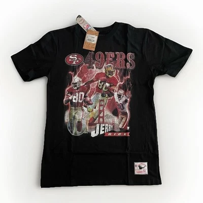 Camisa masculina vintage Hype Mitchell & Ness Jerry Rice San Francisco 49ers NFL - Imagem 1 de 4
