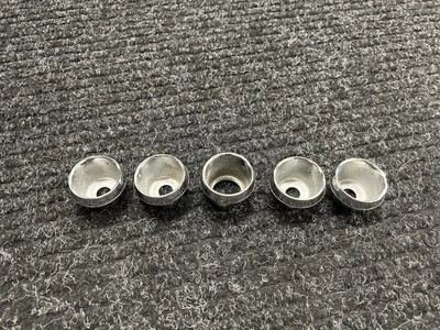 1955 1956 55 56 Chrysler 300 Imperial New Yorker Panel Interruptor Cromo Anillos de Copa Foto 1 de 4