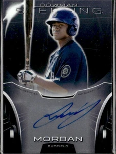 Autógrafo Bowman Sterling Julio Morban Mariners BSAP-JMO 2013 - Imagen 1 de 2