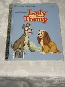 Walt Disney's The Lady And The Tramp 1954 A Little Golden Book - Picture 1 of 2