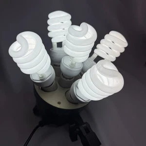 SOFTBOX 5 BULB LAMPHOLDER SOCKET PHOTO STUDIO LIGHTING TRICOLOR LIGHT 250V 660W - Picture 1 of 13