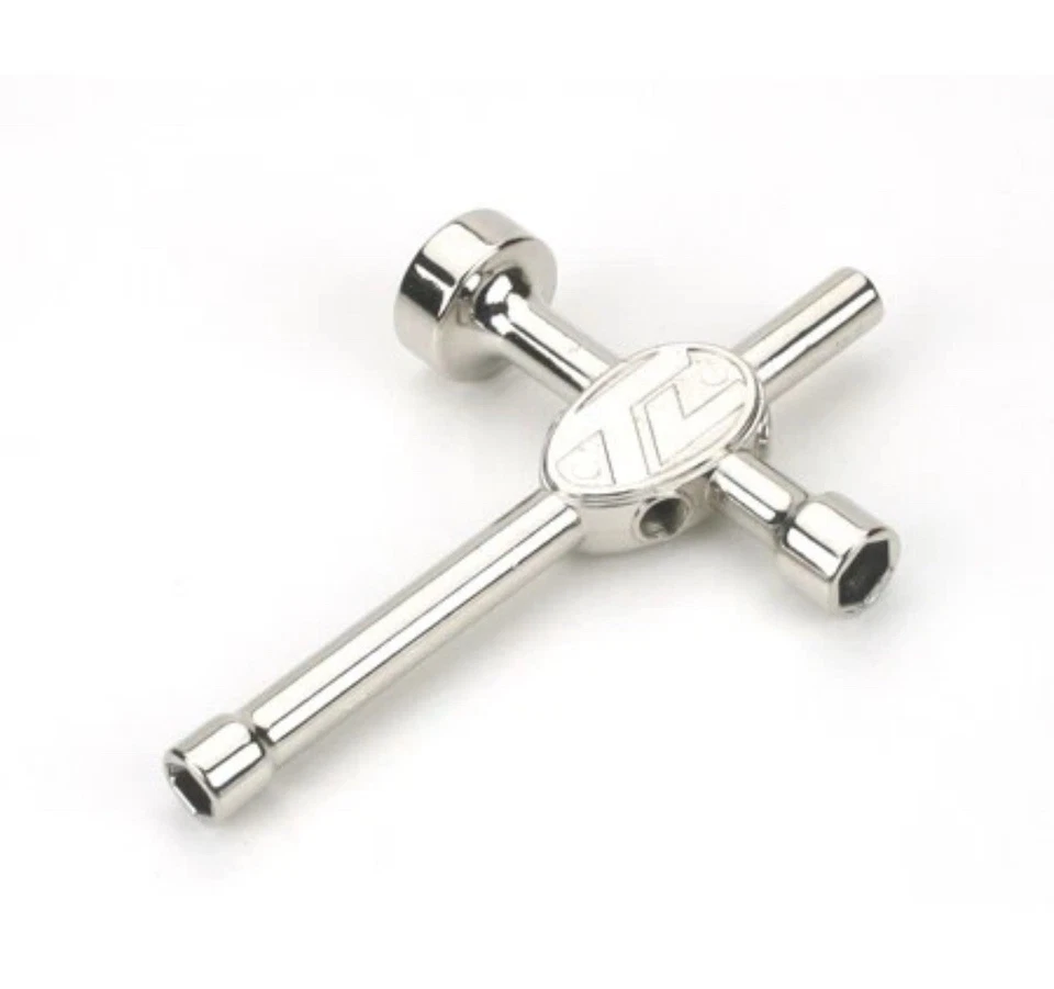 LOSI LOSB4603 4-Way Wrench Steel (17mm, 10mm, 8mm, 1/4) LST2,XXL/2 HH - Image 1 of 1