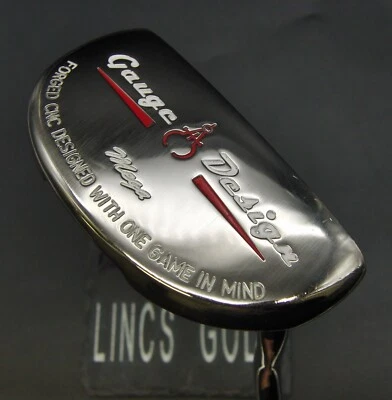 Gauge Design Mega Forged Putter 84.5cm Length Steel Shaft Super Stroke Grip - Image 1 of 4