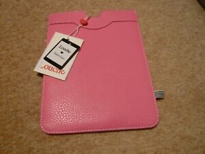 Tablet Case Kensington / Sleeve / Pouch - PINK 8.5" x 6.25" BNWT - Louche London
