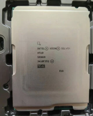 Intel Xeon Silver 4510 2S Server CPU 2.40GHz 12Core 30MB 150W LGA-4677 Processor - Image 1 of 2