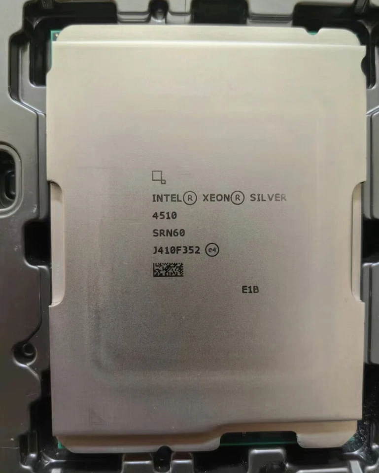 Intel Xeon Silver 4510 2S Server CPU 2.40GHz 12Core 30MB 150W LGA-4677 Processor - Image 1 of 2