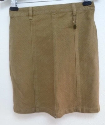 Billabong юбка размер 0 коричневый хлопок винтажный 90-х - Изображение 1 из 3