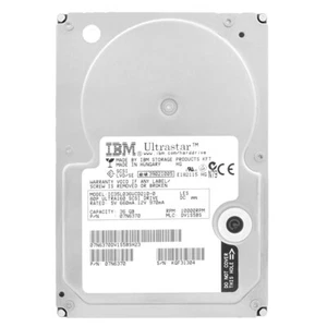 Festplatte IBM IC35L036UCD210-0 36Gb 10000Rpm SCSI 80PIN 07N6370 3.5'' Zoll - Bild 1 von 5
