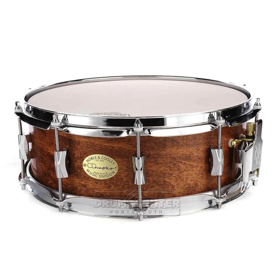 Noble & Cooley CD Maple Snare Drum 14x5 Honey Maple Oil - Image 1 of 4