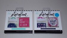 Heidi Swapp Lot - Storyline Deck of Days - 2 Packs - Life Happens & Motivational