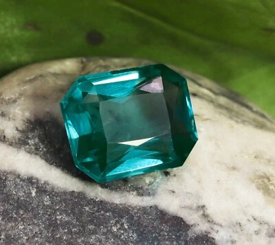 AAA Natürlich Brasilien Grün Paraiba Turmalin Loser Smaragd Edelstein Schnitt - Bild 1 von 4