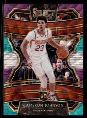 Cameron Johnson 2019-20 Panini Select #8 Tri-Color Prizms Rookie RC - Image 1 of 2