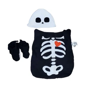 Carter's Skeleton Costume One Size Black - Picture 1 of 6