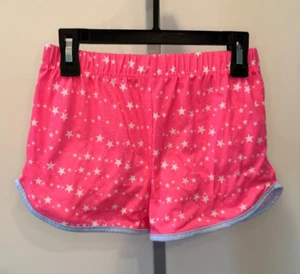 CIRCO PINK STAR PATTERNED PAJAMA SHORTS GIRLS MEDIUM - Picture 1 of 4