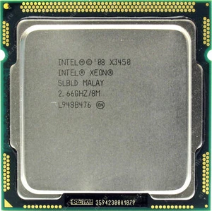 INTEL XEON X3450  2.66GHZ 8-CORE SR0KX 8MB Cache CPU Turbo 3.20 GHz - Picture 1 of 1