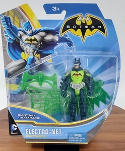 Figurina Batman Electro Net Mattel DC Comics 2013 nuova con cartoncino - Foto 1 di 6