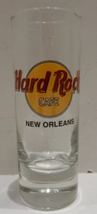 Hard Rock Cafe New Orleans Tall Clear Shooter Shot Glass Logo - Picture 1 of 1