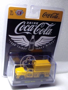 M2 Machines Coca Cola 1956 Ford F-100 Truck 1:64 Diecast - Picture 1 of 3