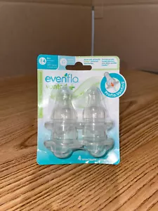 Evenflo ProFlo Venting Nipples Fast Flow (8+Month) 4 Nipples Per Pack - Picture 1 of 3