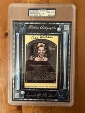 Don Sutton Signed HOF Plaque Postcard PSA 10 Autograph 2012 Legends Of The Hall