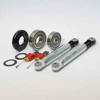 Kohlebürsten SKF Trommellager Dämpfer für Miele Waschmaschine W700+W800+W900 - Bild 1 von 4