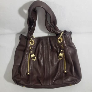 Borsa a tracolla B. Makowsky in pelle marrone Hoho bellissima pelle - Foto 1 di 13