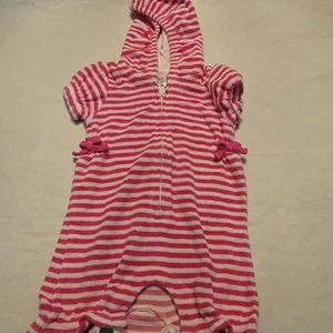 Baby Gap Girl 3-6 Months Swim Cover Dress Terry Stripes - Picture 1 of 3