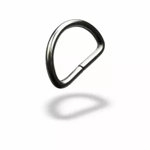 D-Rings Semi-Circular Ring Semi-Round D-Ring Strap Ring Metal Ring Brass - Picture 1 of 1