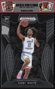 2019Panini Prizm Draft Picks Prizms Silver Coby White #70 - Picture 1 of 2