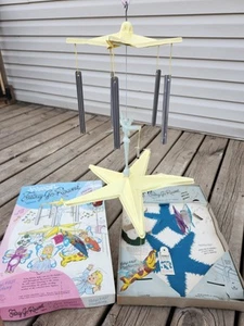 Vintage 1955 Fairy-Go-Round Mobile by Kenner Crib Nursery Fairies Mobile - Picture 1 of 16