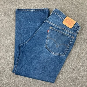 Vintage Levis 517 0217 Jeans Herren 42x30 (40x30) USA Denim Red Tab Bootcut 70s - Bild 1 von 11