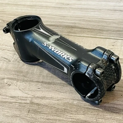Specialized S-Works 1 1/8 Threadless Stem 100mm +16 -8 Degree 31.8 Carbon Face - Image 1 of 4