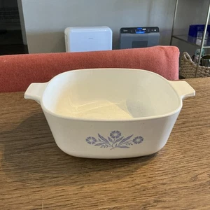 Raro vintage CORNING PYROCERAM fiordaliso blu C-23 senza coperchio - Foto 1 di 14